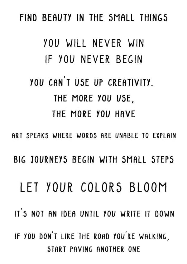 Studio Light -Jenine's Mindful Art Collection - Stickers - Messy Papercrafts