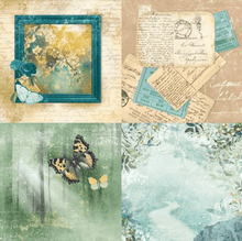 Studio Light - Paper Pad 8x8 Inch - JMA New Awakening - Mixed Paper Pad - Messy Papercrafts