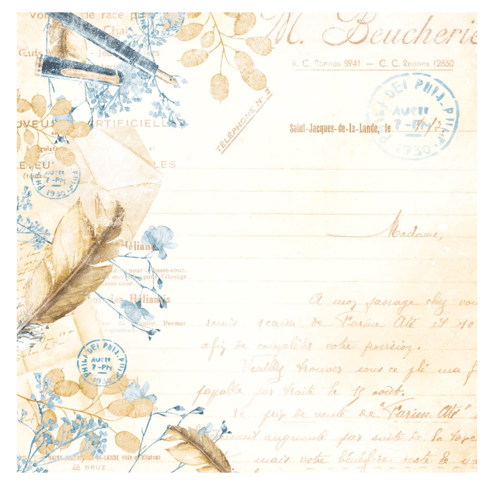 Studio Light - Paper Pad 8x8 Inch - JMA Write Your Story Nr.34 - Messy Papercrafts