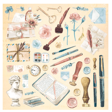 Studio Light - Paper Pad 8x8 Inch - JMA Write Your Story Nr.35 - Messy Papercrafts