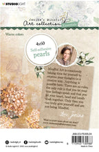 Studio Light - Self Adhesive Pearls Warm Colors - Essentials 105x160x4mm 240 PC Nr.04 Studiolight