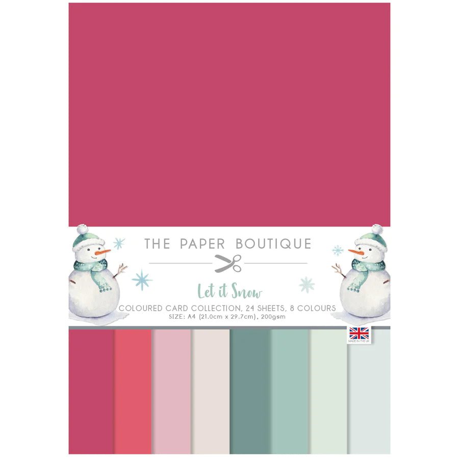 The Paper Boutique - Let it Snow - Colour Card Collection - A4 - Messy Papercrafts