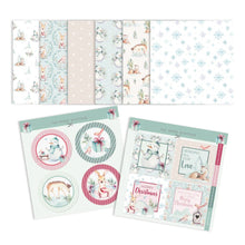 The Paper Boutique - Let it Snow Paper Kit - 8x8 Inch - Messy Papercrafts