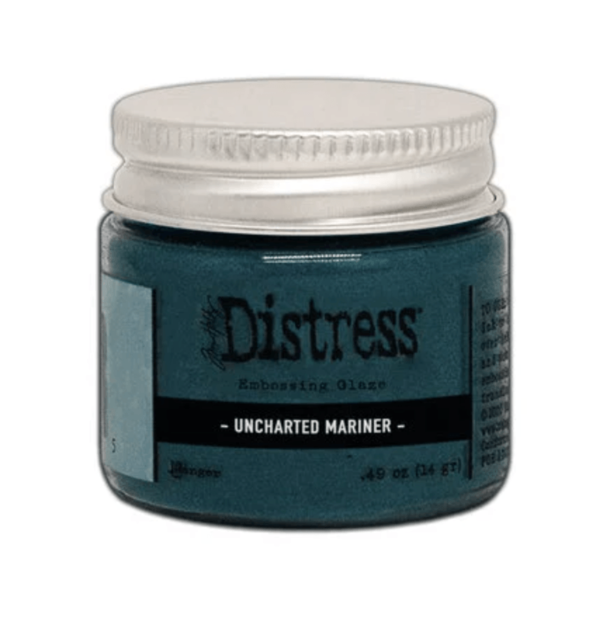 Tim Holtz - Distress Embossing Glaze - Uncharted Mariner - Ranger Ink - Messy Papercrafts