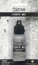 Tim Holtz Distress Foundry Wax - Sterling Tim Holtz