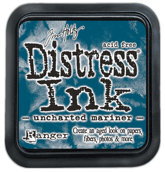 Tim Holtz Distress Ink - Uncharted Mariner - Ranger Ink - Messy Papercrafts