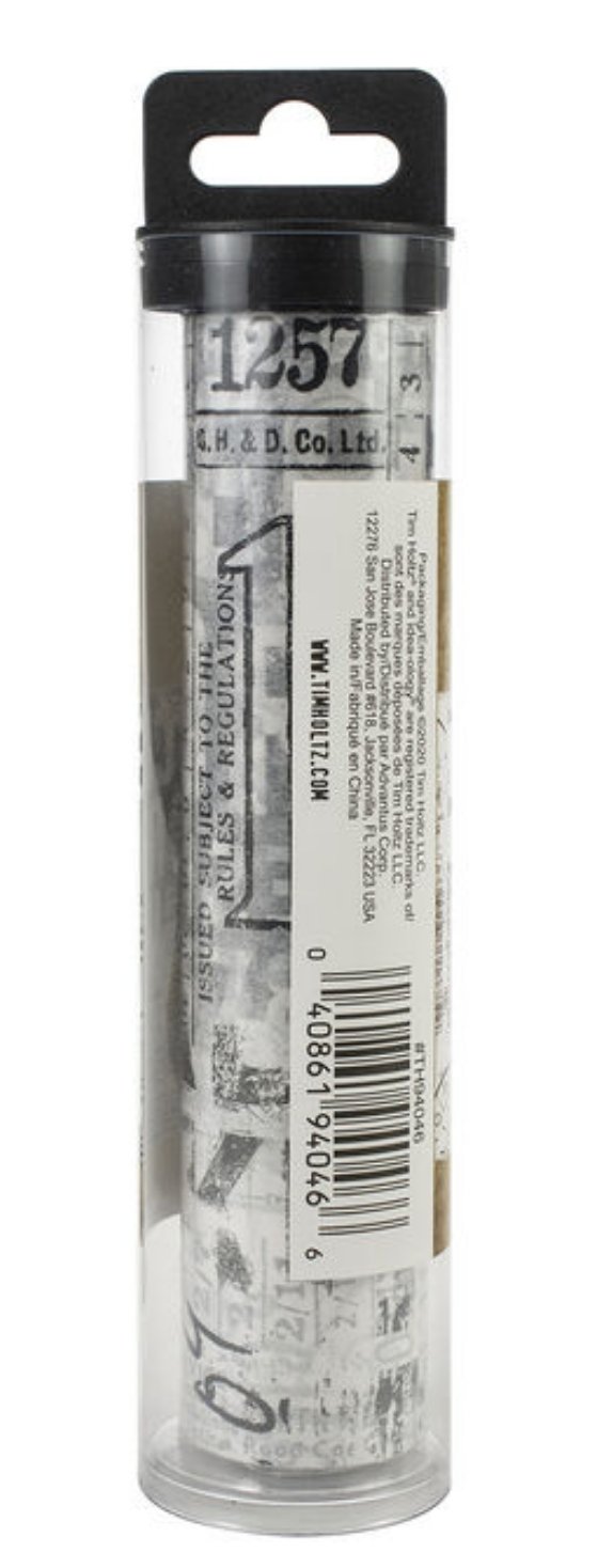 Tim Holtz Ideaology Collage Paper Typeset Tim Holtz