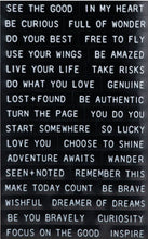 Tim Holtz Label Stickers Thoughts Ideology Tim Holtz