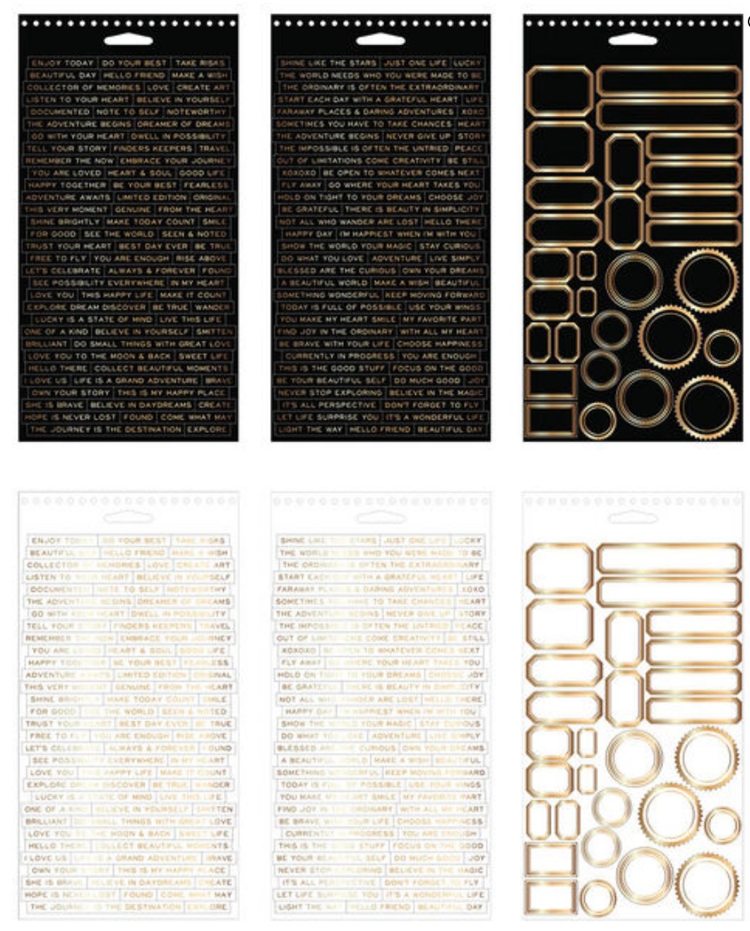 Tim Holtz Metallic Sticker Book Ideology Tim Holtz