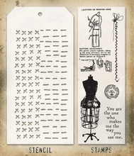 Tim Holtz Mixed Media Set 42 - Fashion - Messy Papercrafts