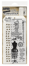 Tim Holtz Mixed Media Set 42 - Fashion - Messy Papercrafts