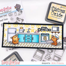 Time For Tea - Baked With Love Kitchen Add On - Stamp Set - 4x6 Time For Tea