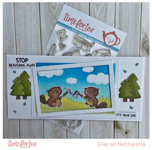 Time For Tea - Beavering Away A6 - Stamp Set - 4x6 Time For Tea