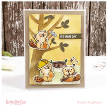 Time For Tea - Beavering Away A6 - Stamp Set - 4x6 Time For Tea