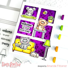 Time For Tea Designs - Home Is Where The Heart Is - A6 Stamp Set - Messy Papercrafts