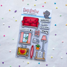 Time For Tea Designs - Home Is Where The Heart Is - A6 Stamp Set Time For Tea Designs