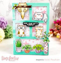 Time For Tea Designs - Movie Star Stencil - Messy Papercrafts