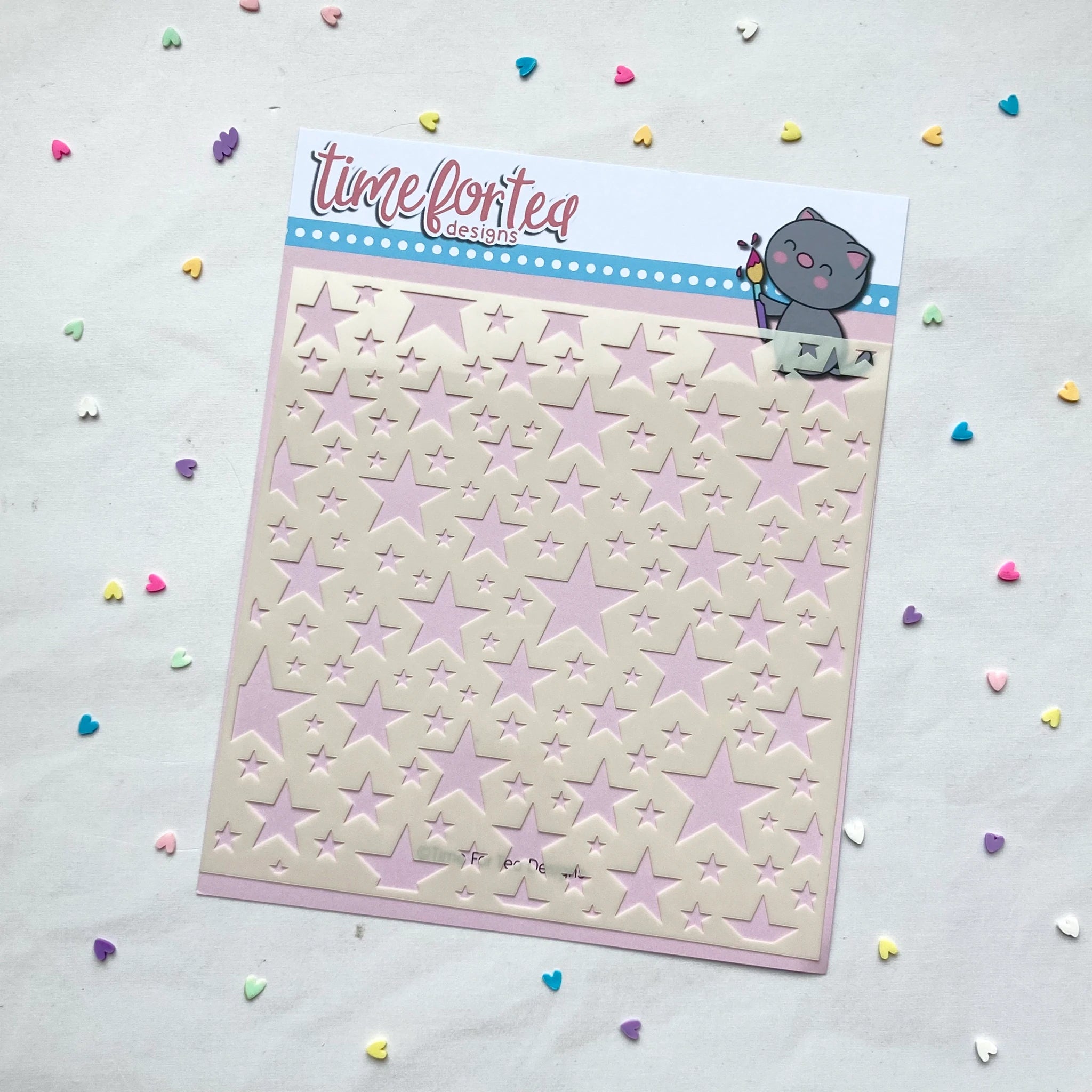 Time For Tea Designs - Movie Star Stencil Time For Tea Designs