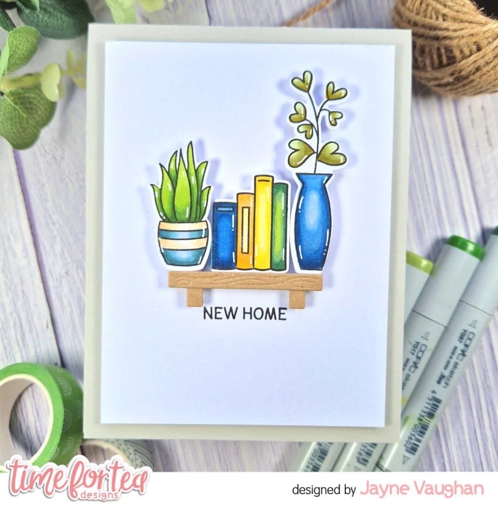 Time For Tea Designs - Purrfect Day - A6 Stamp Set - Messy Papercrafts