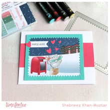 Time For Tea - Happy Mail Critters - Stamp Set - 4x6 Time For Tea