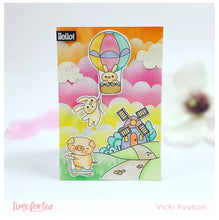 Time For Tea - Up Up & Away - Stamp Set - 4x6 Time For Tea