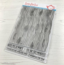 Time For Tea - Woodgrain A5 - Stamp Set Time For Tea