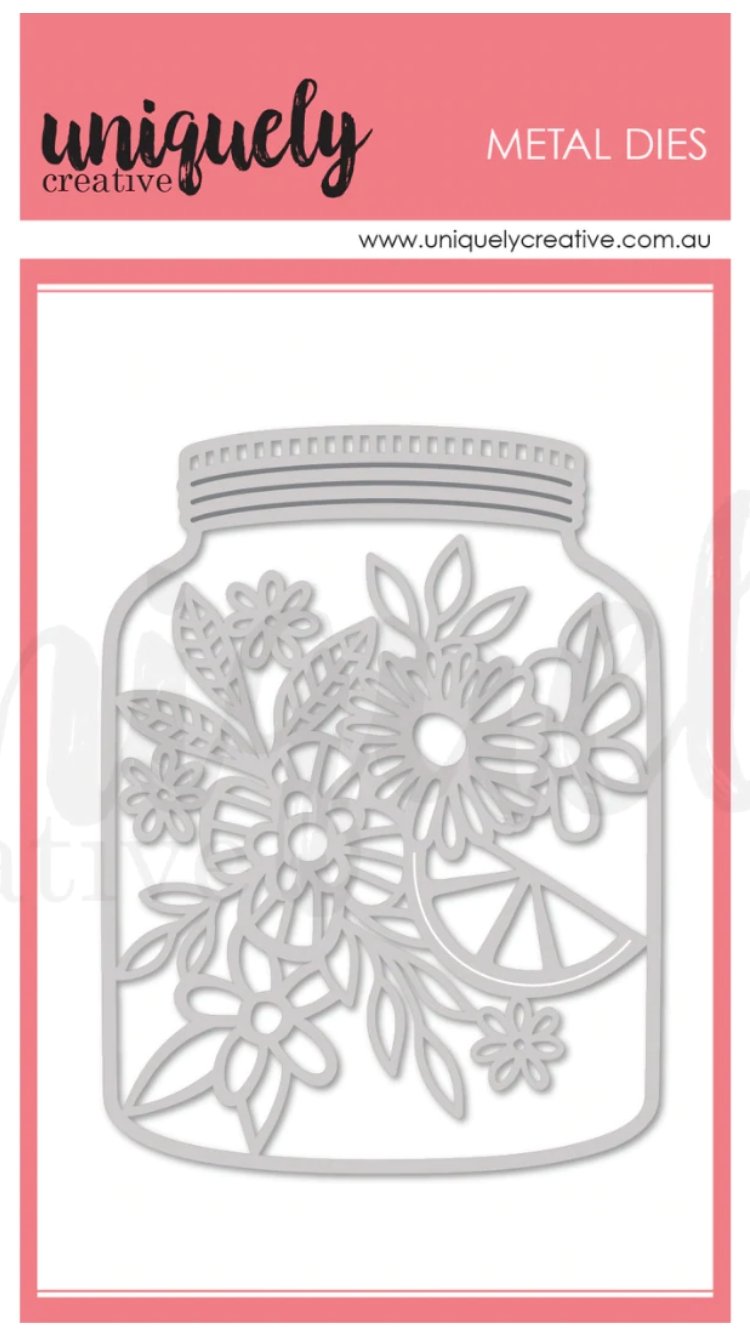 Uniquely Creative - Summer Mason Jar Die Uniquely Creative