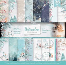 Watercolor Christmas - Signature Collection - 6x6 Inch - Messy Papercrafts