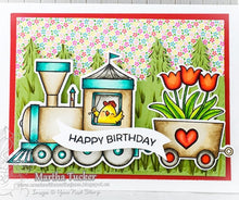 Your Next Stamp - All Aboard Bunch Of Happiness Stamp Set - 4×6 Inch Your Next Stamp