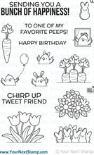 Your Next Stamp - All Aboard Bunch Of Happiness Stamp Set - 4×6 Inch Your Next Stamp