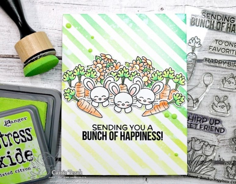 Your Next Stamp - All Aboard Bunch Of Happiness Stamp Set - 4×6 Inch Your Next Stamp