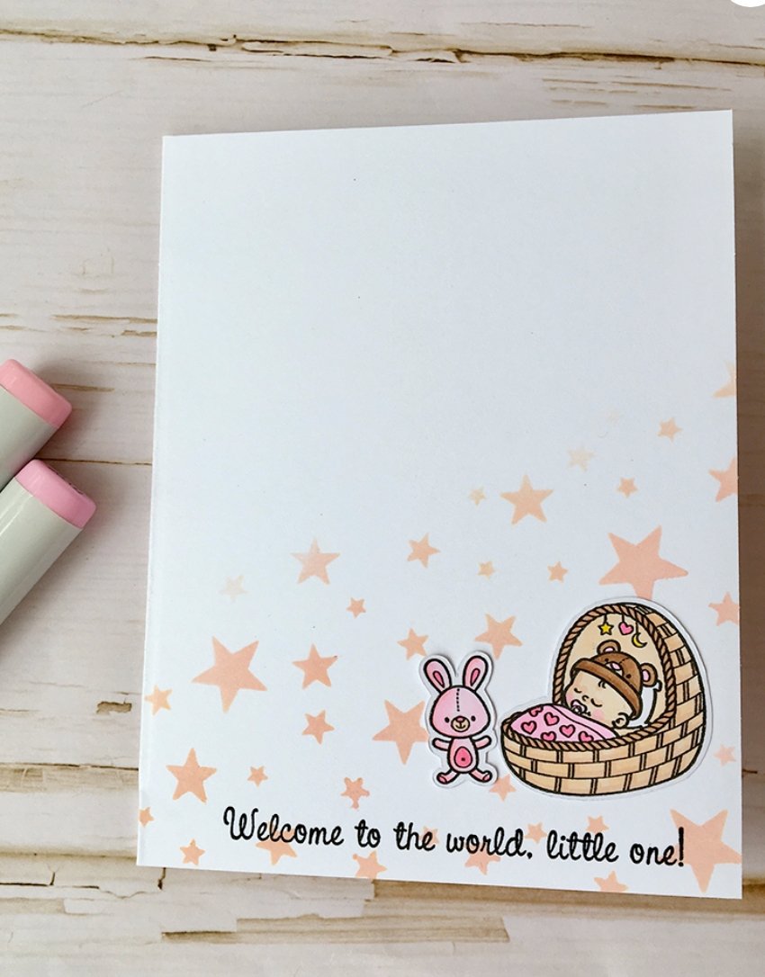 Your Next Stamp - Baby Blessings Stamp Set
- 4x8 Inch Your Next Stamp