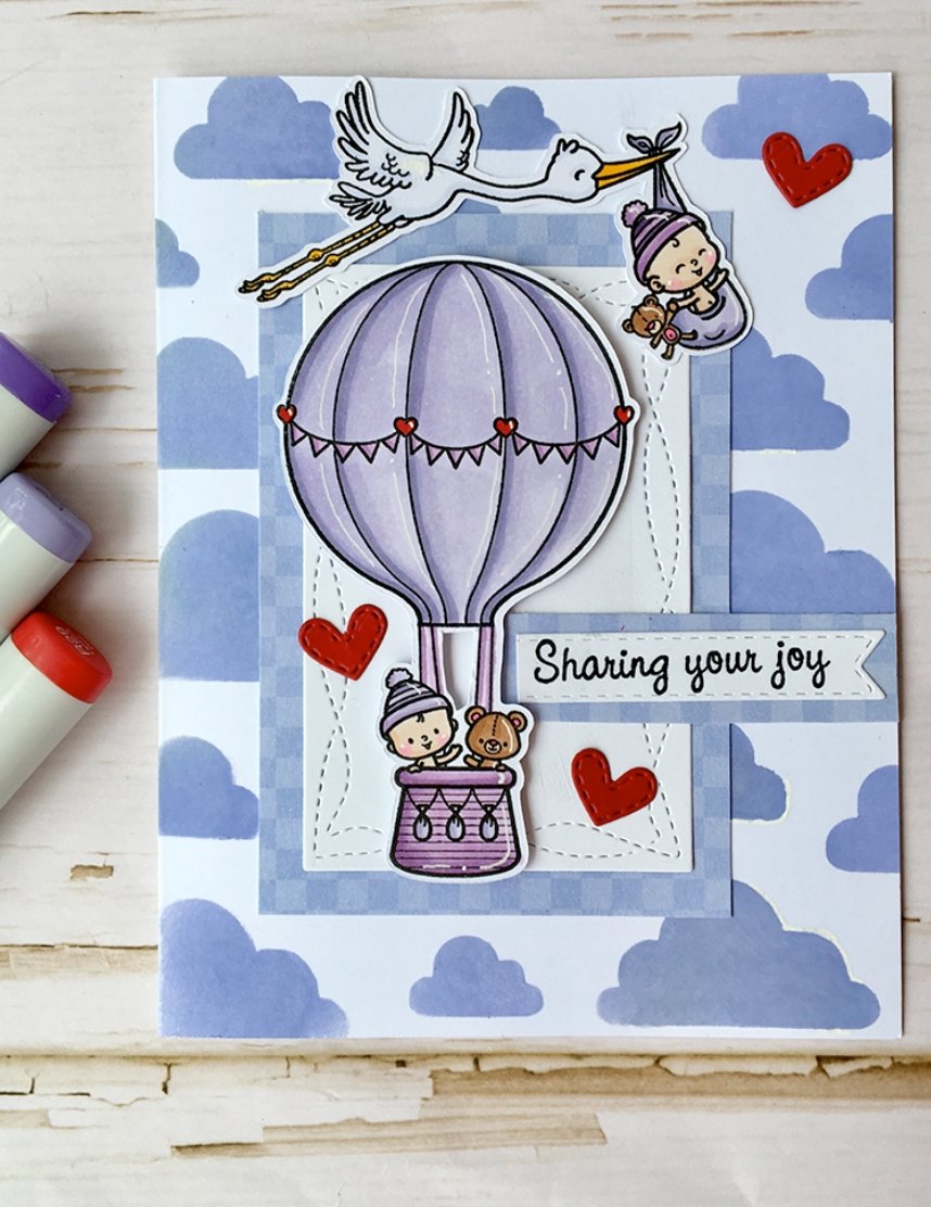 Your Next Stamp - Baby Blessings Stamp Set
- 4x8 Inch Your Next Stamp